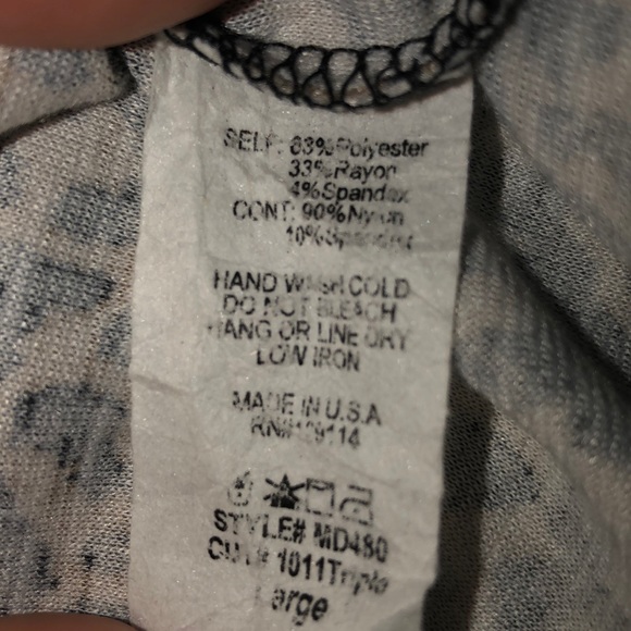 Memuse Dress Size L Color Black Cheetah - Picture 8 of 8